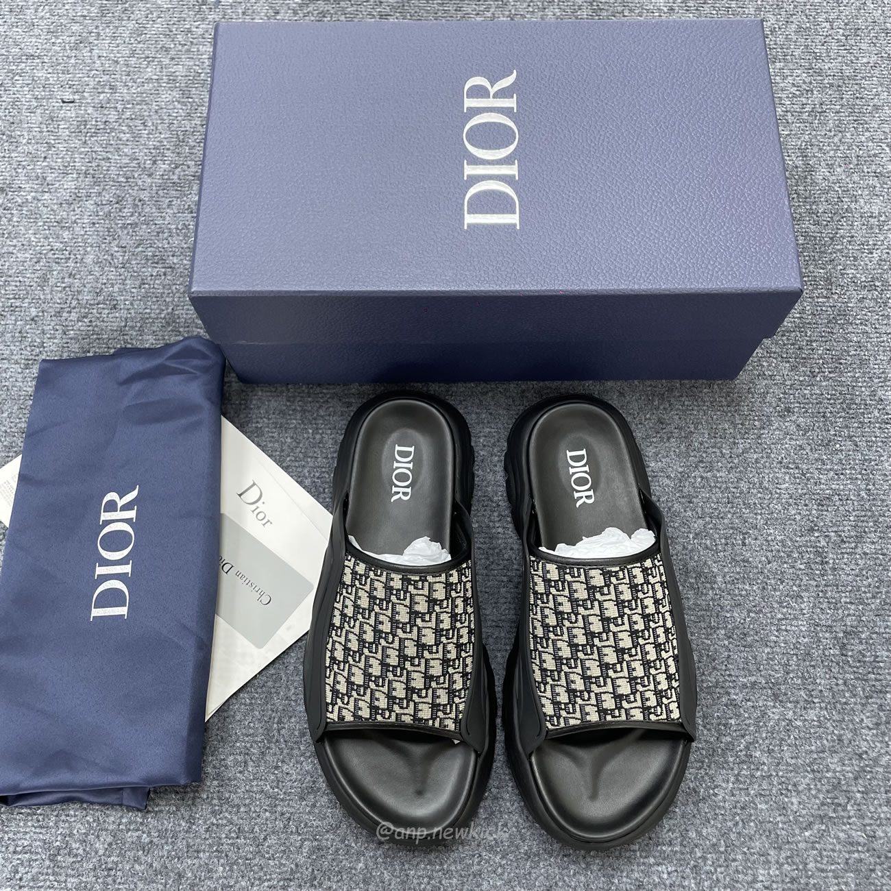 Dior Slippers Men Black 3sa132zyf H516 (5) - www.newkick.org